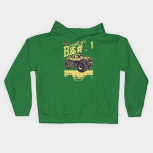 Big Foot Trucking Kids Hoodie